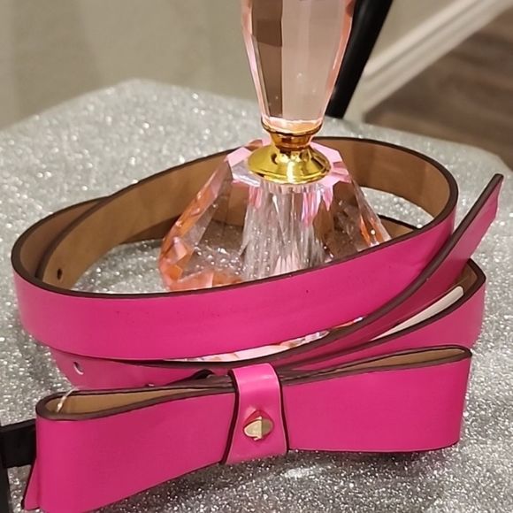 Kate Spade Bow Belt- Pink - Picture 5 of 6